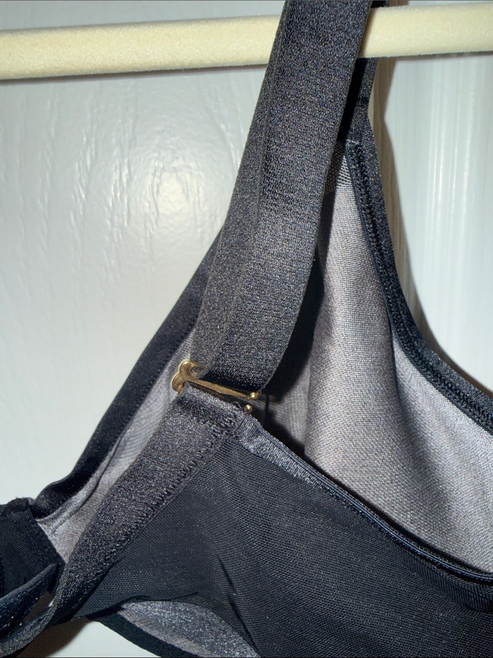 Soma Black Unlined Mesh Underwire Bra - Picture 4 of 6